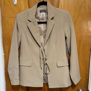 Beige Women's Blazer Jacket